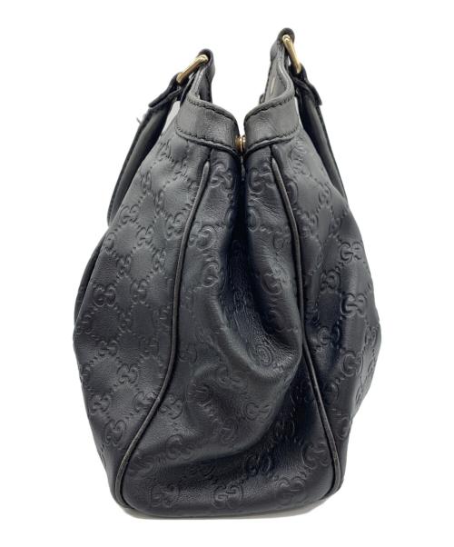 GUCCI（グッチ）GUCCI (グッチ) ハンドバッグ ブラックの古着・服飾アイテム