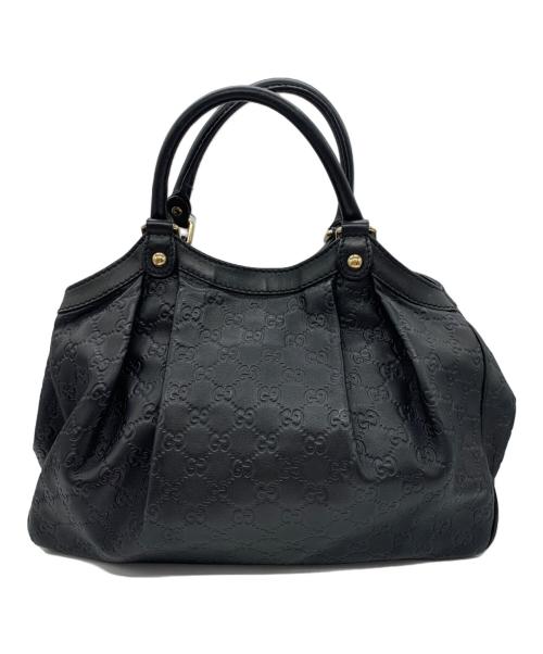 GUCCI（グッチ）GUCCI (グッチ) ハンドバッグ ブラックの古着・服飾アイテム