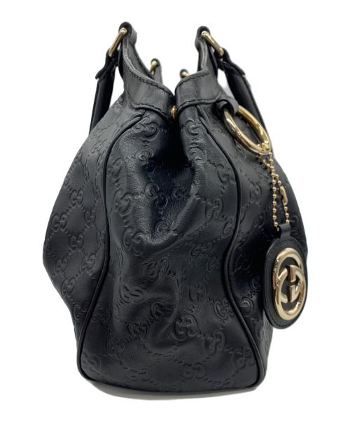 GUCCI（グッチ）GUCCI (グッチ) ハンドバッグ ブラックの古着・服飾アイテム