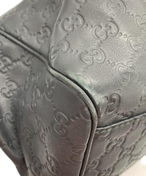 GUCCI（グッチ）GUCCI (グッチ) ハンドバッグ ブラックの古着・服飾アイテム