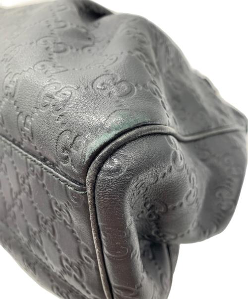 GUCCI（グッチ）GUCCI (グッチ) ハンドバッグ ブラックの古着・服飾アイテム