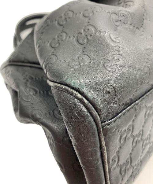 GUCCI（グッチ）GUCCI (グッチ) ハンドバッグ ブラックの古着・服飾アイテム