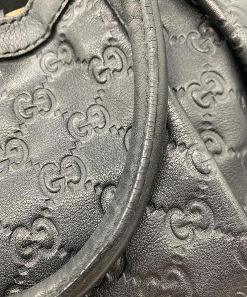 GUCCI（グッチ）GUCCI (グッチ) ハンドバッグ ブラックの古着・服飾アイテム