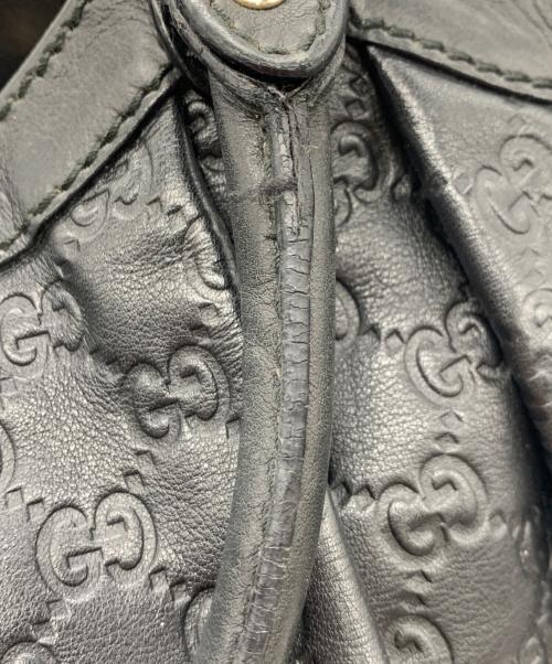 GUCCI（グッチ）GUCCI (グッチ) ハンドバッグ ブラックの古着・服飾アイテム