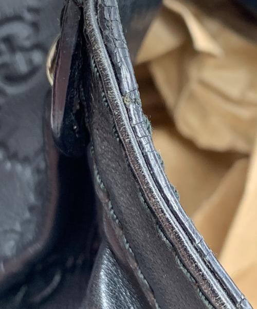 GUCCI（グッチ）GUCCI (グッチ) ハンドバッグ ブラックの古着・服飾アイテム