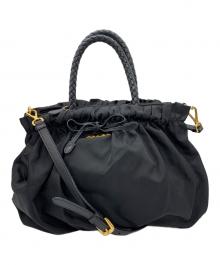 PRADA（プラダ）の古着「ハンドバッグ」｜ブラック