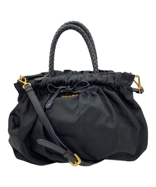 PRADA（プラダ）PRADA (プラダ) ハンドバッグ ブラックの古着・服飾アイテム