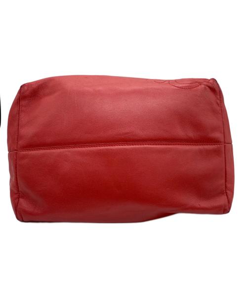 LOEWE（ロエベ）LOEWE (ロエベ) ハンドバッグ レッドの古着・服飾アイテム