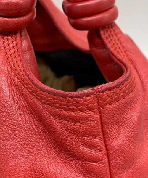 LOEWE（ロエベ）LOEWE (ロエベ) ハンドバッグ レッドの古着・服飾アイテム