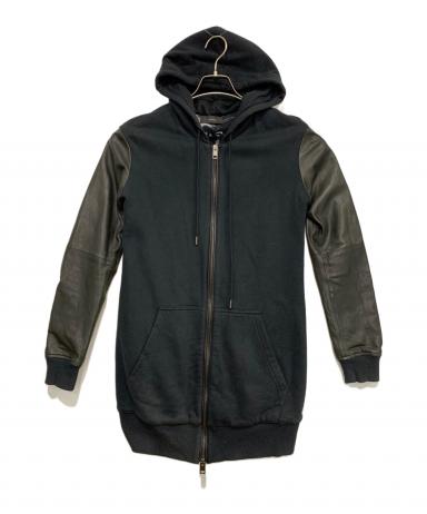 中古・古着通販】DIESEL (ディーゼル) ラムレザースリーブジップ