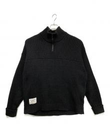 WTAPS（ダブルタップス）の古着「POLY ニット」｜ブラック
