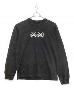 中古・古着通販】sacai (サカイ) 反転tシャツ ブラック サイズ:SIZE1