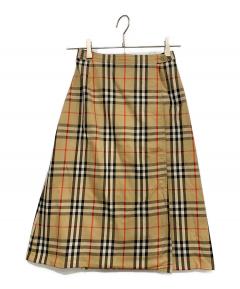 中古・古着通販】Burberry's (バーバリー) ノバチェックプリーツ