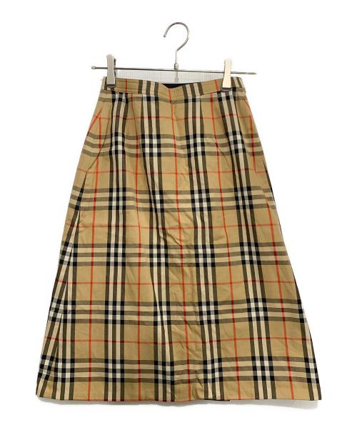 Burberry's（バーバリーズ）Burberry's (バーバリー) ラップスカート ベージュ サイズ:Sの古着・服飾アイテム