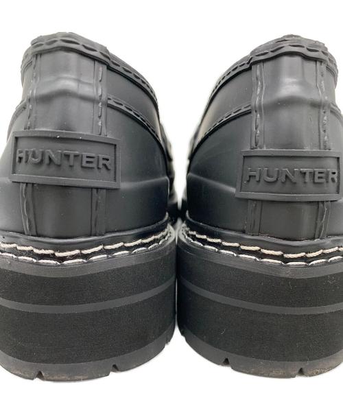 HUNTER（ハンター）HUNTER (ハンター) ローファー ブラック サイズ:25㎝の古着・服飾アイテム