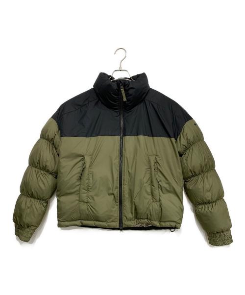 Columbia（コロンビア）Columbia (コロンビア) 中綿ジャケット オリーブ×ブラック サイズ:Mの古着・服飾アイテム