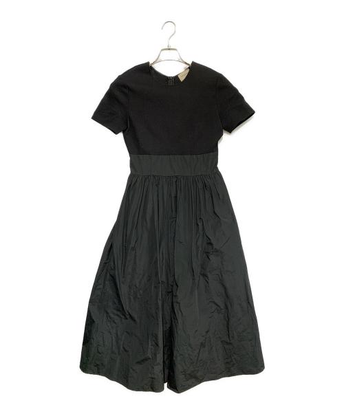 UNITED ARROWS TOKYO（ユナイテッドアローズトウキョウ）UNITED ARROWS TOKYO (ユナイテッドアローズトウキョウ) 半袖ワンピース ブラック サイズ:38の古着・服飾アイテム