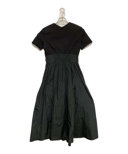 UNITED ARROWS TOKYO（ユナイテッドアローズトウキョウ）UNITED ARROWS TOKYO (ユナイテッドアローズトウキョウ) 半袖ワンピース ブラック サイズ:38の古着・服飾アイテム