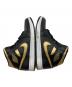 中古・古着 NIKE (ナイキ) Air Jordan 1 Mid Black/Metallic Gold ブラック サイズ:US7.5：8000円