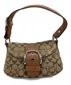 COACHコーチ）の古着「ワンショルダーバッグ」｜ブラウン