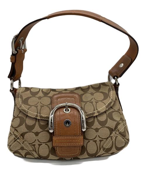 COACH（コーチ）COACH (コーチ) ワンショルダーバッグ ブラウンの古着・服飾アイテム