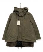 THE RERACSザ リラクス）の古着「ショートモッズコート」｜カーキ