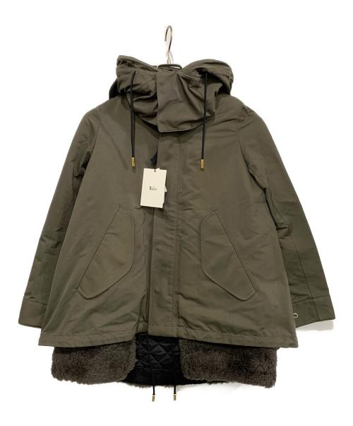 THE RERACS（ザ リラクス）THE RERACS (ザ リラクス) ショートモッズコート カーキ サイズ:36の古着・服飾アイテム