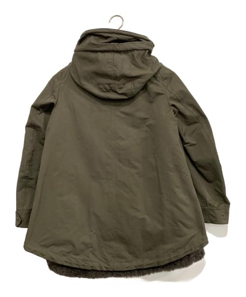 THE RERACS（ザ リラクス）THE RERACS (ザ リラクス) ショートモッズコート カーキ サイズ:36の古着・服飾アイテム