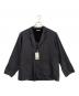 JOURNAL STANDARD relume（ジャーナルスタンダード レリューム）の古着「ヨーロピアンフラックス ガーメントダイ 2Bジャケット」｜ブラック