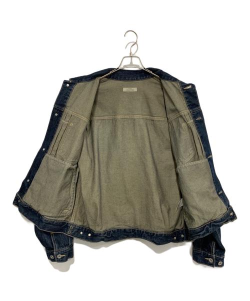 JOURNAL STANDARD relume（ジャーナルスタンダード レリューム）JOURNAL STANDARD relume (ジャーナルスタンダード レリューム) スモーキーデニム トラッカージャケット インディゴ サイズ:Lの古着・服飾アイテム