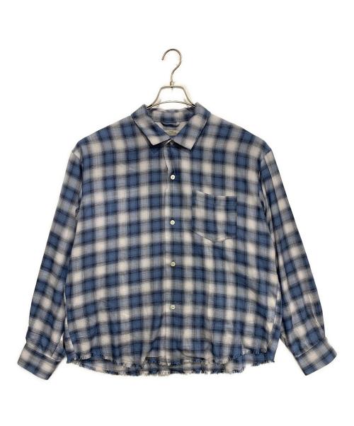 JOURNAL STANDARD relume（ジャーナルスタンダード レリューム）JOURNAL STANDARD relume (ジャーナルスタンダード レリューム) 長袖シャツ ブルー サイズ:Lの古着・服飾アイテム