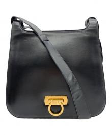 Salvatore Ferragamo（サルヴァトーレ フェラガモ）の古着「ワンショルダーバッグ」｜ブラック