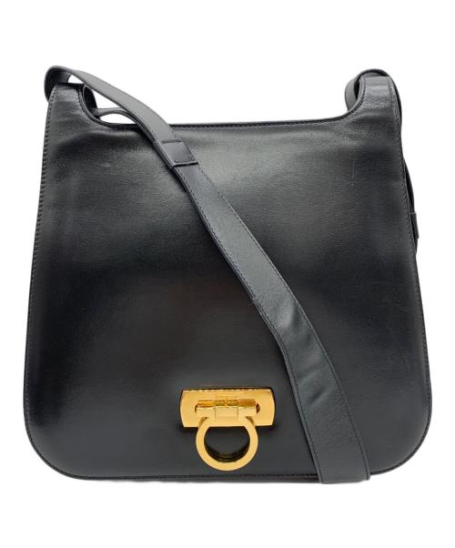 Salvatore Ferragamo（サルヴァトーレ フェラガモ）Salvatore Ferragamo (サルヴァトーレ フェラガモ) ワンショルダーバッグ ブラックの古着・服飾アイテム