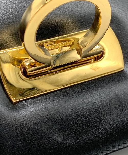 Salvatore Ferragamo（サルヴァトーレ フェラガモ）Salvatore Ferragamo (サルヴァトーレ フェラガモ) ワンショルダーバッグ ブラックの古着・服飾アイテム