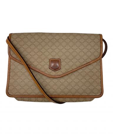 CELINE セリーヌ ショルダーバッグ  ベージュ 【古着】【中古】【送料無料】 中古・古着通販】CELINE (セリーヌ) ショルダーバッグ ベージュ
