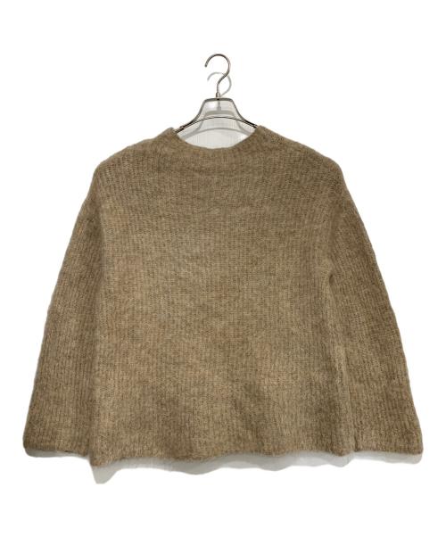 CLANE（クラネ）CLANE (クラネ) 薄手ニット ベージュ サイズ:2の古着・服飾アイテム