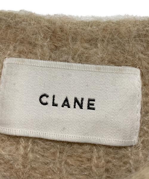 CLANE（クラネ）CLANE (クラネ) 薄手ニット ベージュ サイズ:2の古着・服飾アイテム