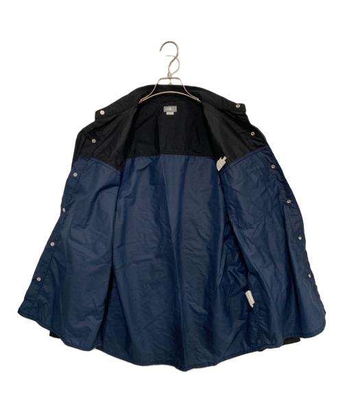 THE NORTH FACE（ザ ノース フェイス）THE NORTH FACE (ザ ノース フェイス) L⁄S NUPTSE SHIRT ネイビー×ブラック サイズ:Mの古着・服飾アイテム