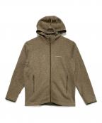 mont-bellモンベル）の古着「ジップパーカー」｜ベージュ