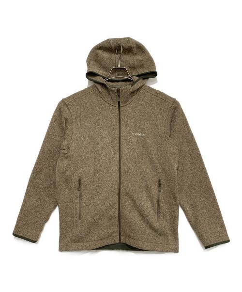 mont-bell（モンベル）mont-bell (モンベル) ジップパーカー ベージュ サイズ:Lの古着・服飾アイテム
