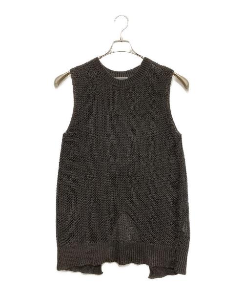 CHAOS（カオス）CHAOS (カオス) 薄手ニット グレー サイズ:FREEの古着・服飾アイテム