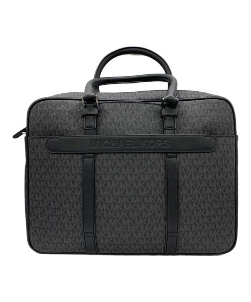 MICHAEL KORS（マイケル・コース）MICHAEL KORS (マイケル・コース) 2WAYブリーフケース ブラックの古着・服飾アイテム