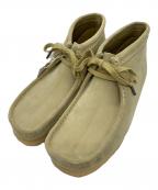 CLARKS ORIGINALSクラークス オリジナルズ）の古着「ワラビーブーツ」｜アイボリー