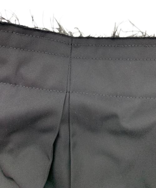 ENFOLD（エンフォルド）ENFOLD (エンフォルド) メモリーツイルプリーツスカート ブラック サイズ:36の古着・服飾アイテム