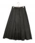 ENFOLD（エンフォルド）の古着「メモリーツイルプリーツスカート」｜ブラック