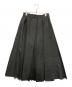 ENFOLD (エンフォルド) メモリーツイルプリーツスカート ブラック サイズ:36：12000円
