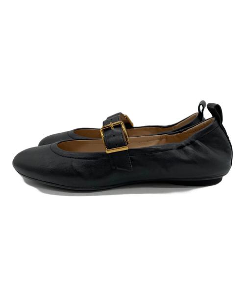 COLE HAAN（コールハーン）COLE HAAN (コールハーン) フラットシューズ ブラック サイズ:7.5Bの古着・服飾アイテム