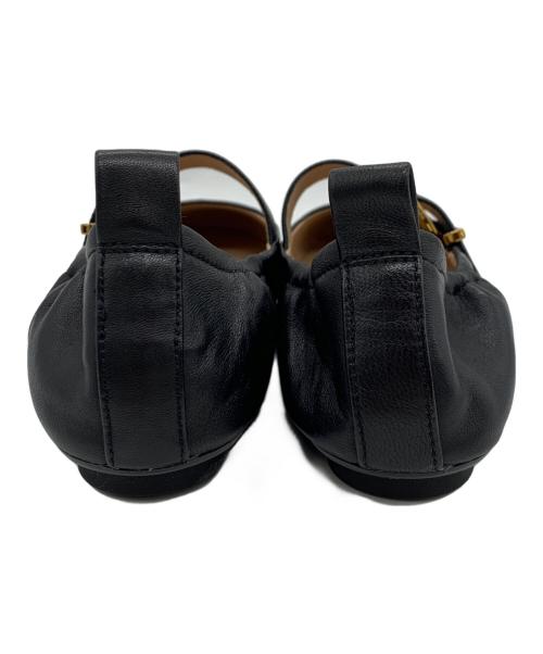 COLE HAAN（コールハーン）COLE HAAN (コールハーン) フラットシューズ ブラック サイズ:7.5Bの古着・服飾アイテム