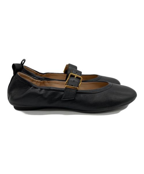 COLE HAAN（コールハーン）COLE HAAN (コールハーン) フラットシューズ ブラック サイズ:7.5Bの古着・服飾アイテム