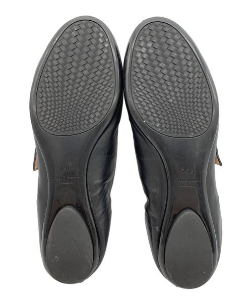 COLE HAAN（コールハーン）COLE HAAN (コールハーン) フラットシューズ ブラック サイズ:7.5Bの古着・服飾アイテム